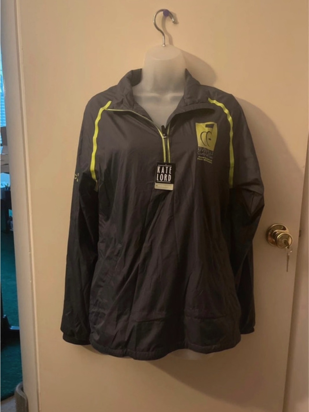 Gray Windbreaker NWT